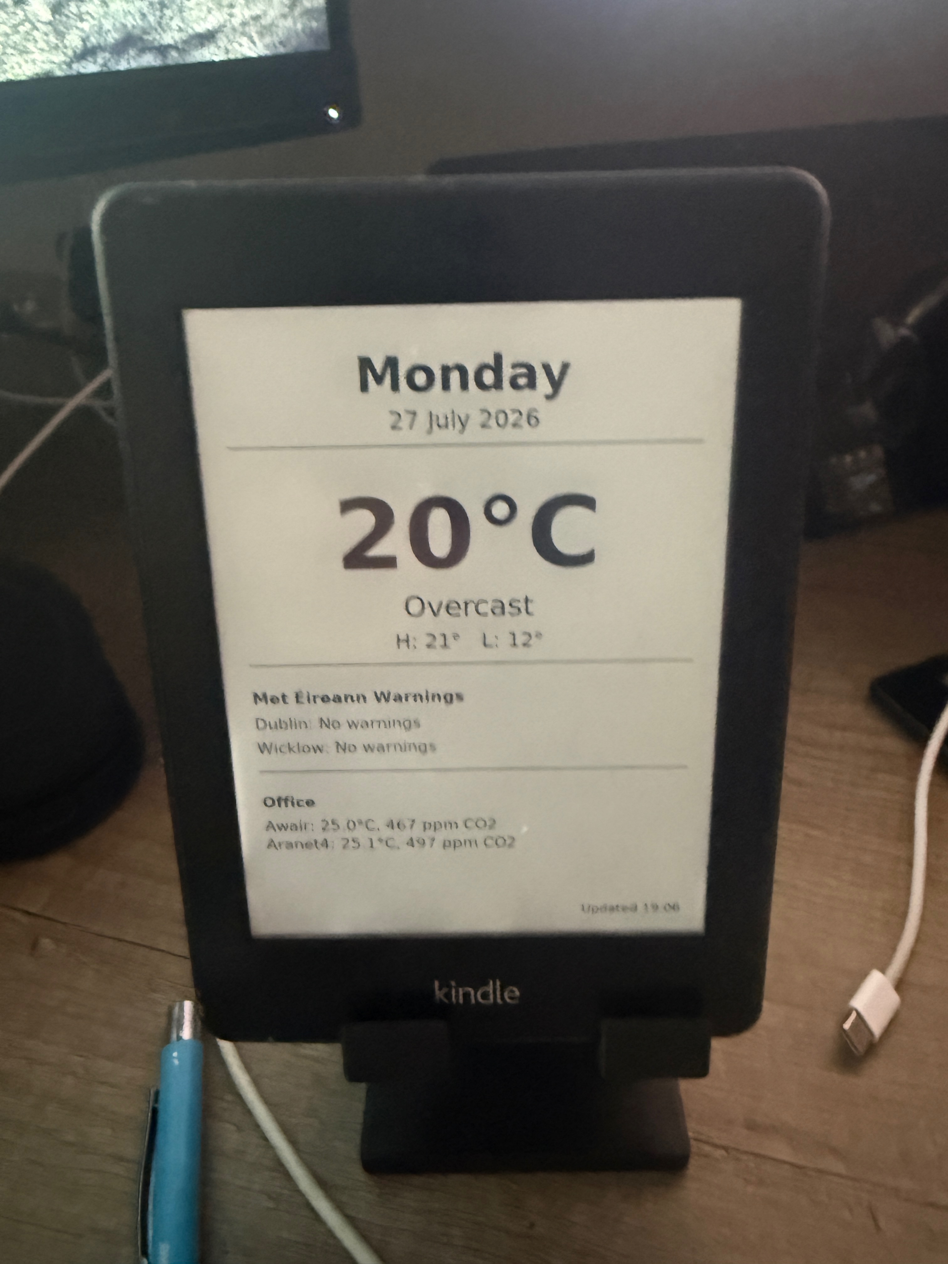 kindle dash