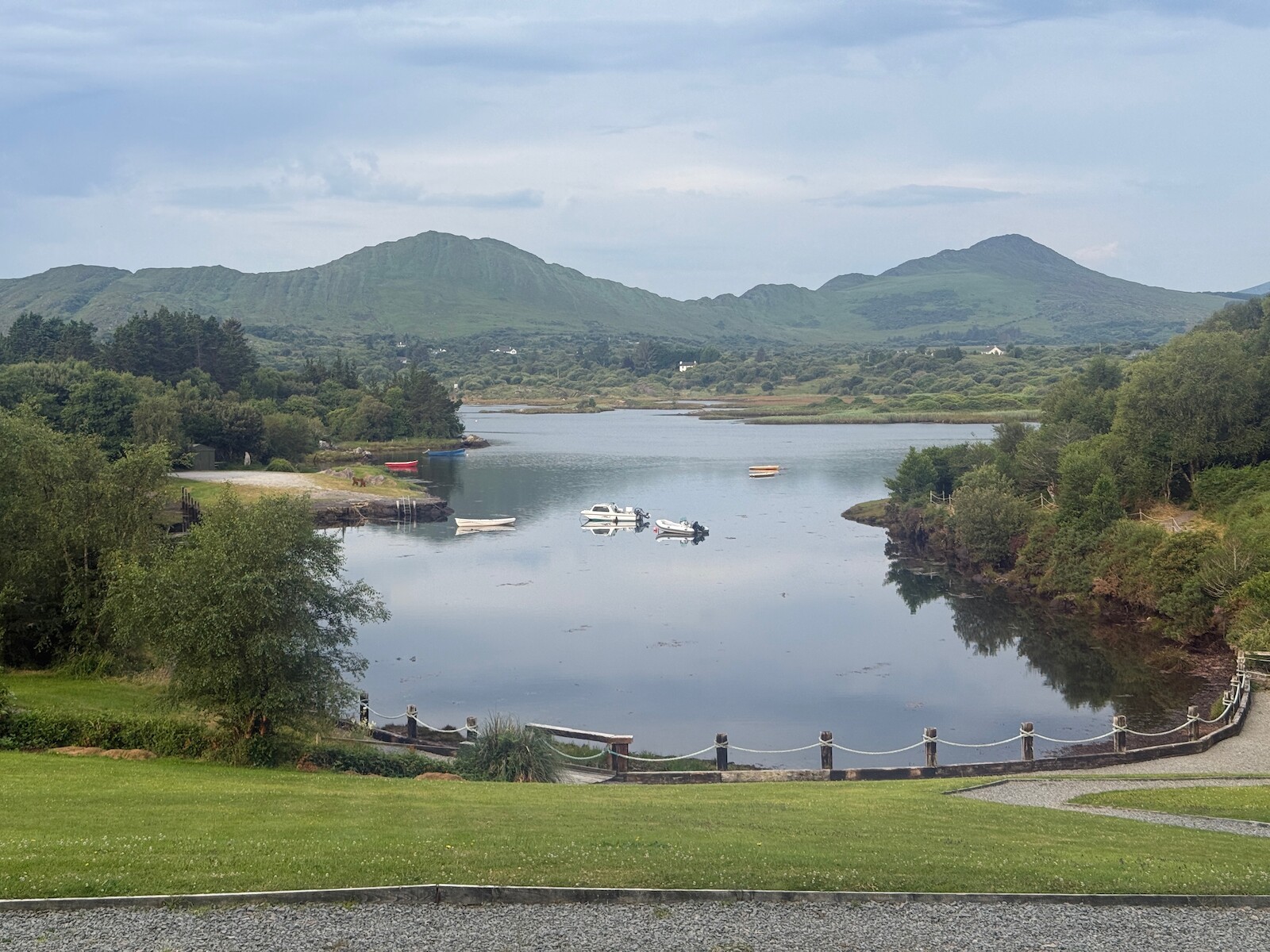 Sneem breakfast view